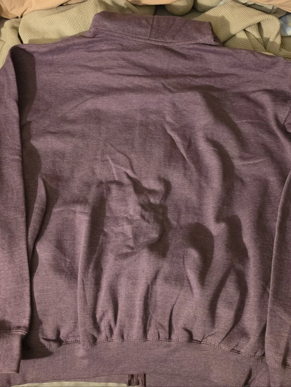Baltimore MD Purple Zip-Up Hoodie Sweatshirt - XX-Large